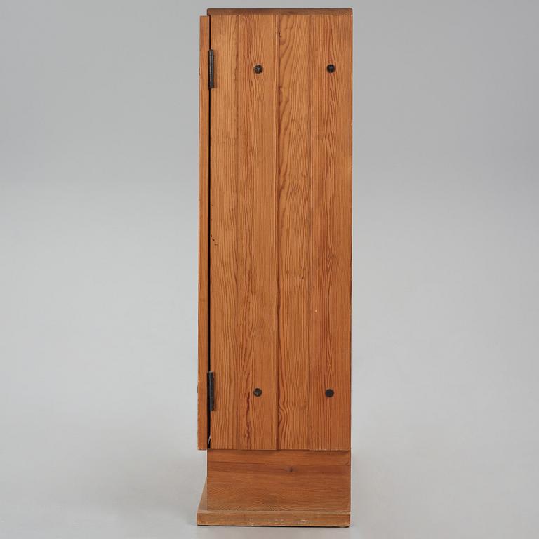 Axel Einar Hjorth, a stained pine 'Lovö' cabinet, Nordiska Kompaniet, Sweden 1930s.