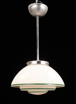 TAKLAMPA, art deco, 1930/40-tal.