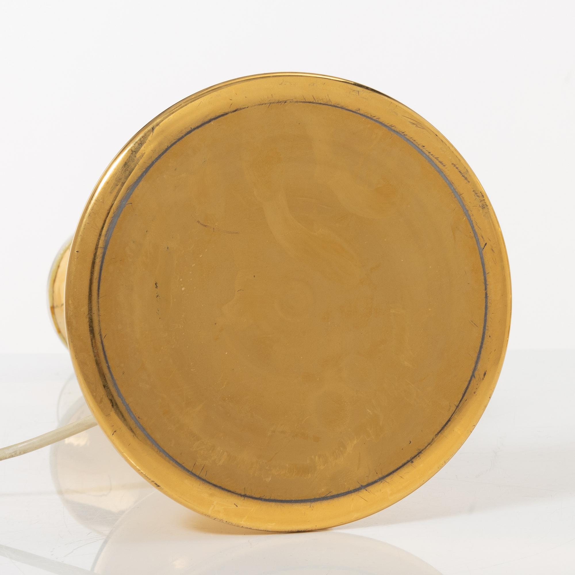 Luxus, bordslampor, ett par, 1970-tal.