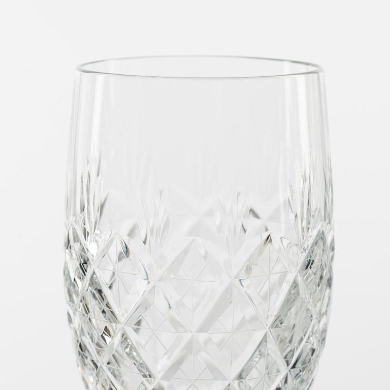 Glasservis, 48 delar, Kosta, 1900-talets andra hälft.