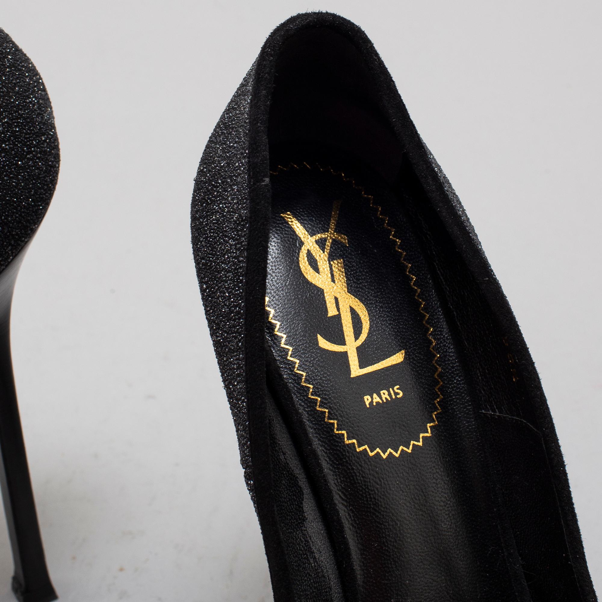YVES SAINT LAURENT, pumps, size 39,5.