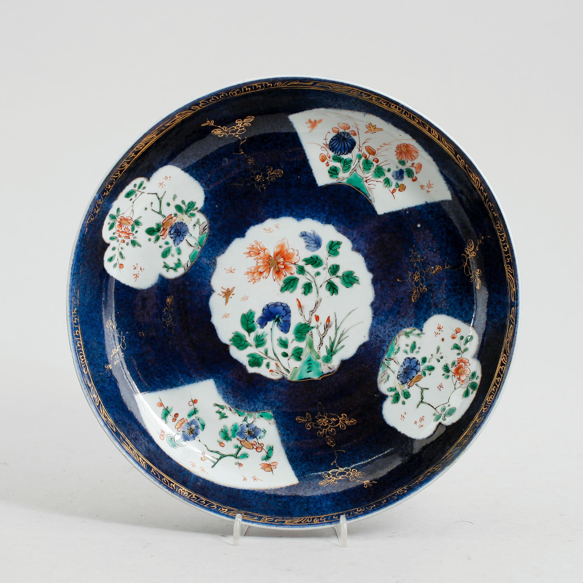 SKÅLFAT, porslin, Kina, 1700-/1800-tal.