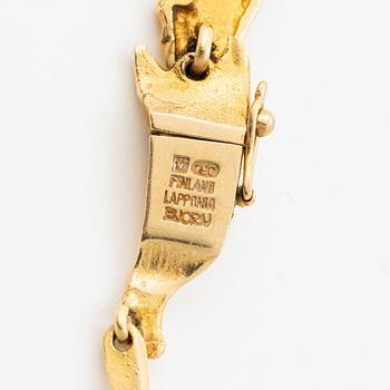 Björn Weckström, necklace, 18K gold, “Mariehand”, Lapponia.