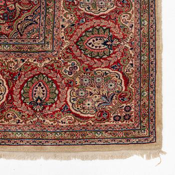 A semi-antique Moud carpet, c 443 x 360 cm.