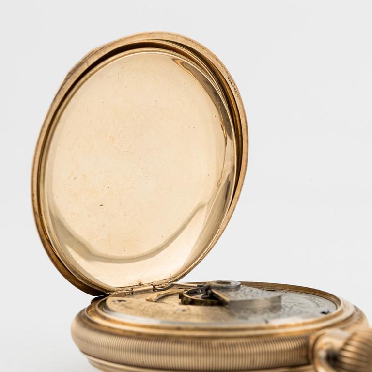 American Watch Company, Waltham, fickur, savonett, 54 mm.