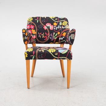 Carl Malmsten, a 'Lilla sällskapet' easy chair, second half of the 20th Century.