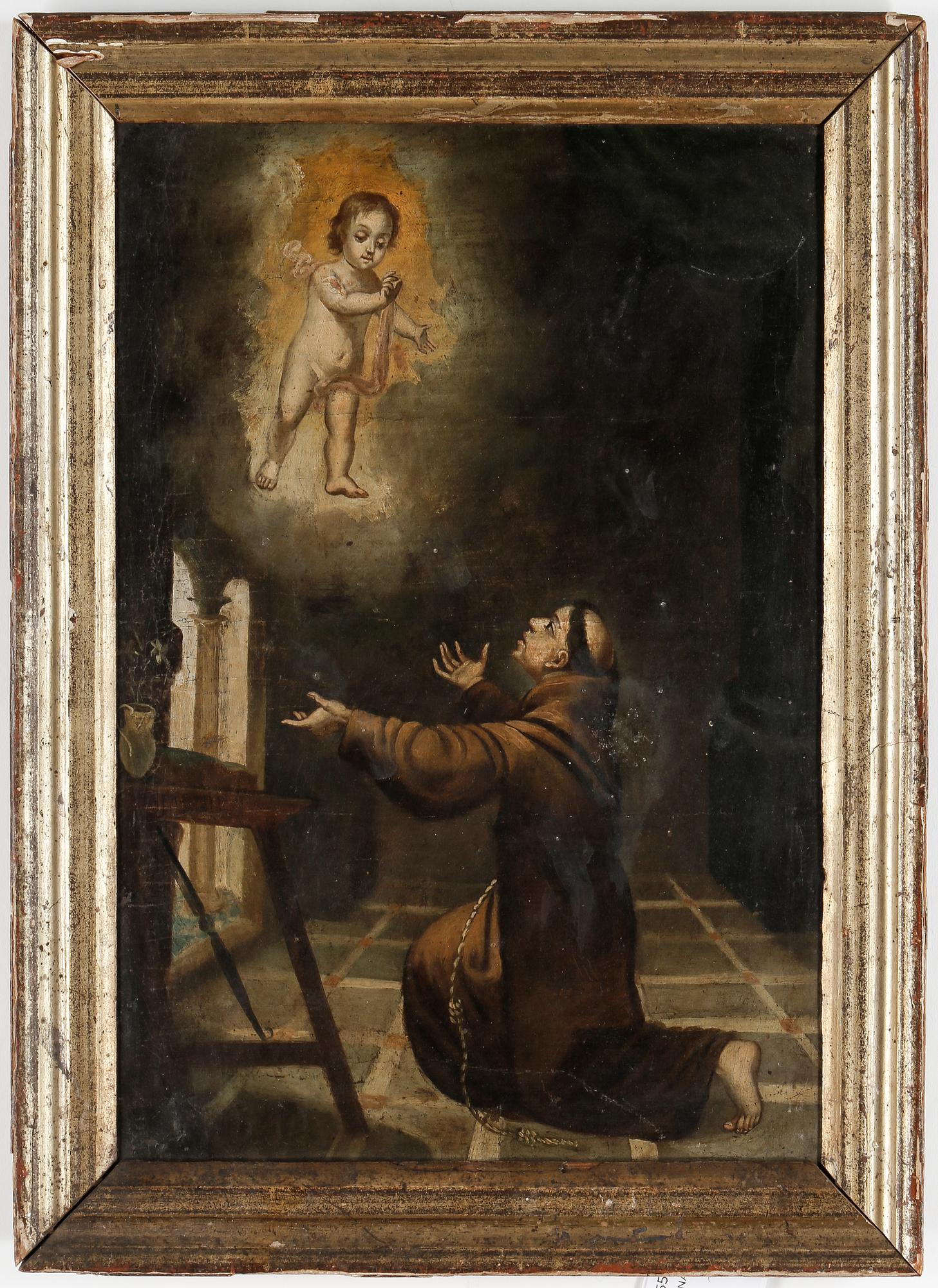 OKÄND KONSTNÄR, olja på duk, 1800-tal.