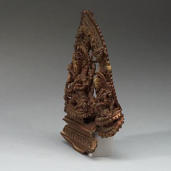 FIGURIN, brons. Nepal, 1800-tal.