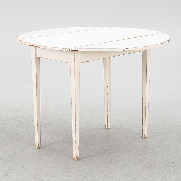 Klaffbord, sent 1800-tal.