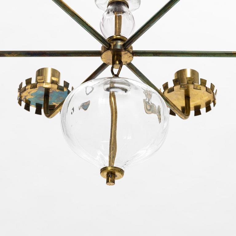 Erik Höglund, sannolikt, ljuskrona, 1900-talets mitt.