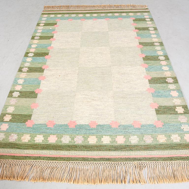 Anna-Johanna Ångström, matta rölakan signerad ca 234x168 cm.