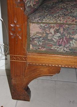 HÖRNSOFFA, Tyskland, 1800-talets slut.