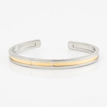 Bulgari bracelet 18K gold and steel "B. Zero".