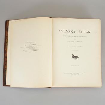 M.W OCH F. VON WRIGHT, 3 vol, Svenska fåglar efter naturen och på sten ritade, text av E. Lönnberg, Stockholm 1927-29.