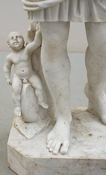 SKULPTUR, marmor. 1900-tal.