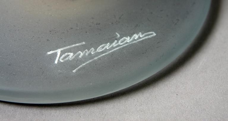 SKULPTUR, glas, Tamaian Ion Art, Transylvanien, 2000-tal.