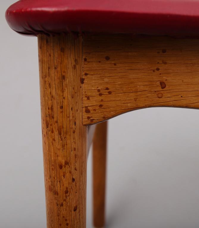 STOLAR, 6 st. teak, 1900-talets mitt.