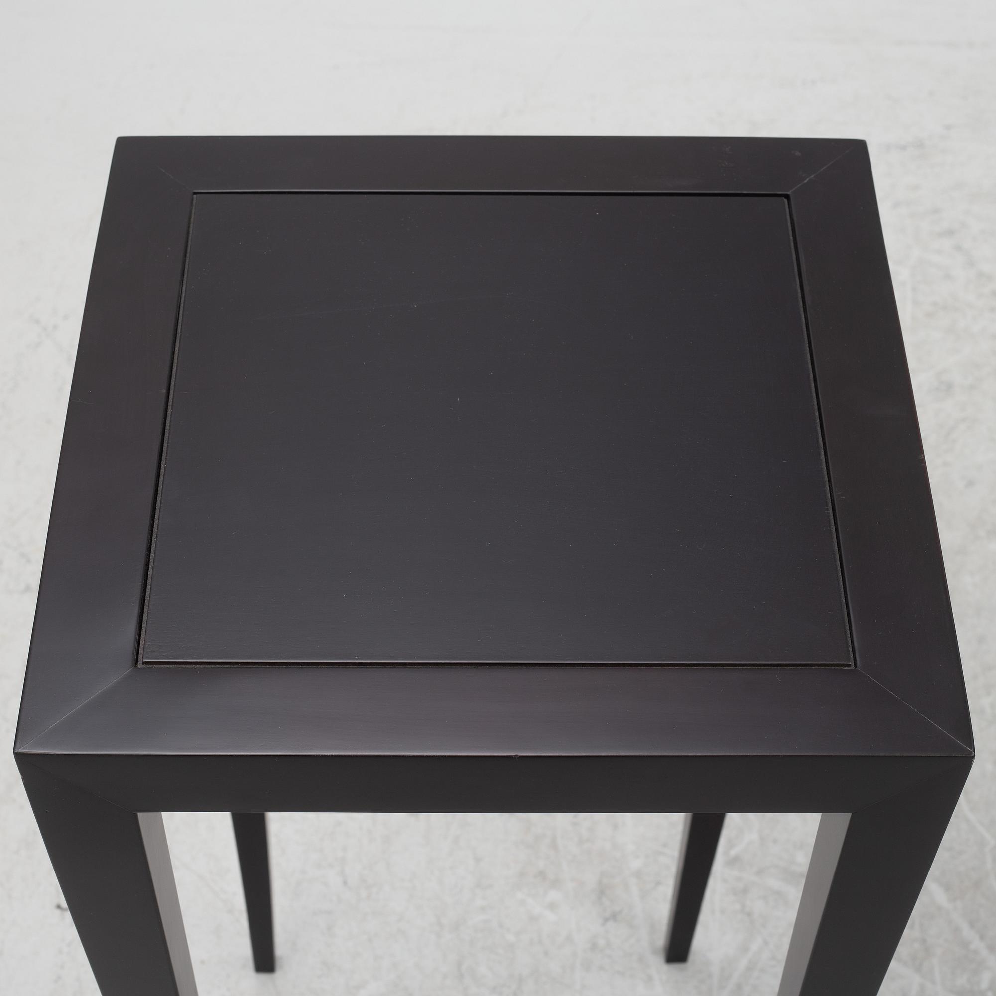 Three side tables.