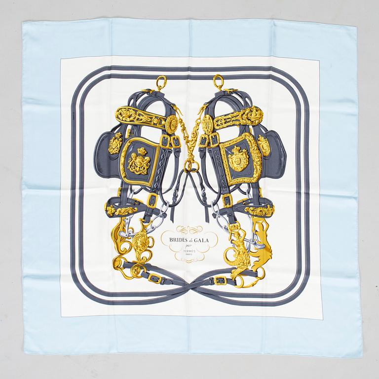 Hermès, "Brides de gala" scarf.