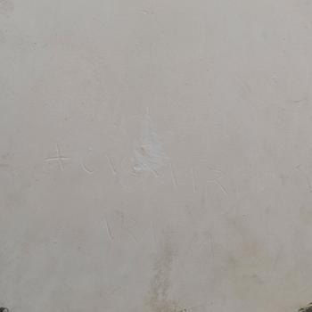 A Ceramic wall relief, signed A. Hovisaari, Arabia, Finland. The latter half of the 20th century.