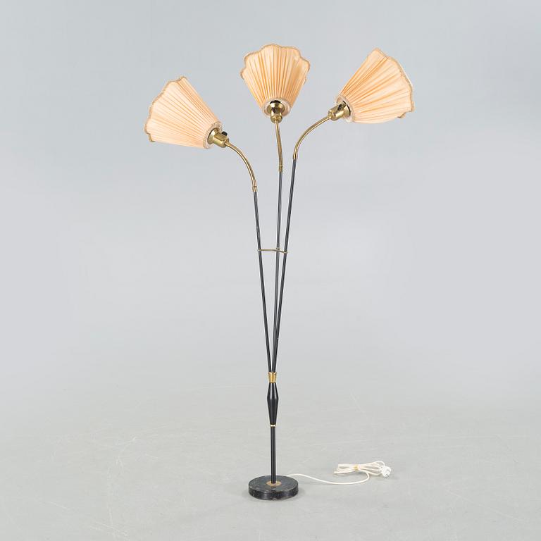 GOLVLAMPA, trearmad, 1950/60-tal.