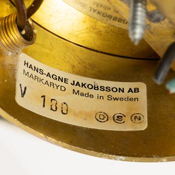 Hans-Agne Jakobsson, vägglampa, modell "V-180", Markaryd.