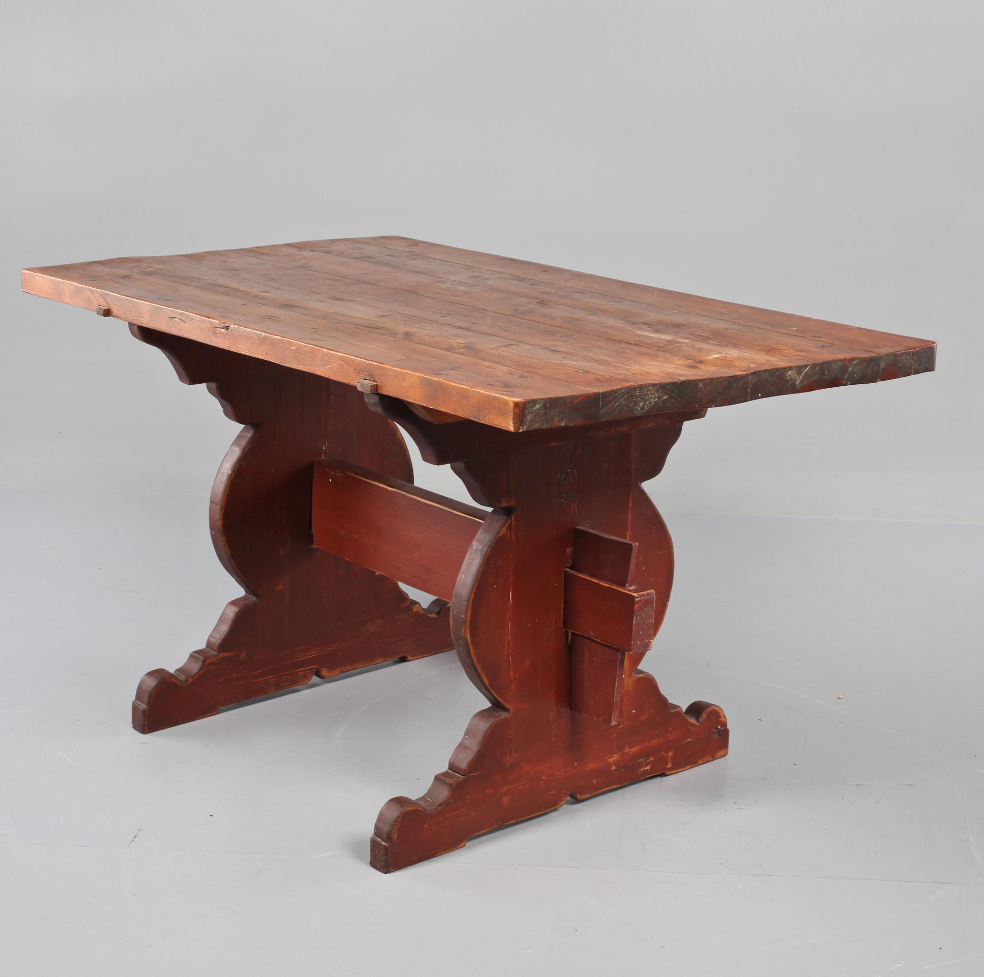 BOCKBORD, 1900-talets andra hälft.