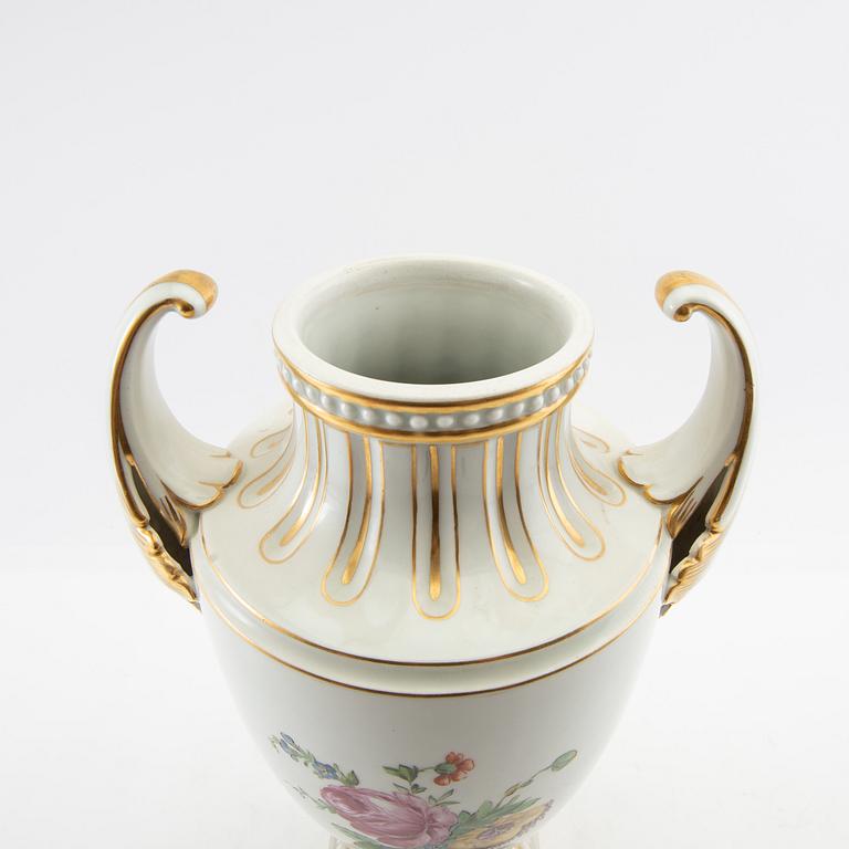 Urn/Vase "Juliane Marie porcelain" Royal Copenhagen Denmark first half of the 20th century.