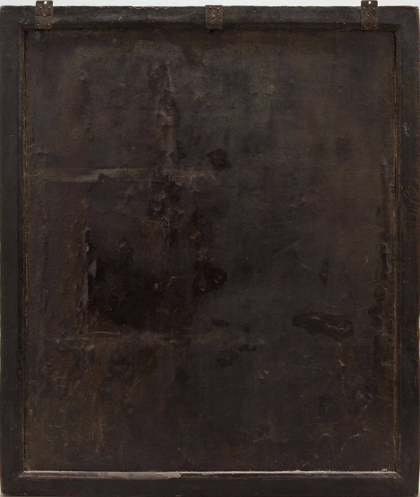 Tuntematon taiteilija, öljy levylle kiinnitetylle nahalle, Qing-dynastia (1644-1912).