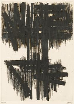 312. Pierre Soulages, "Eau-Forte No VI".