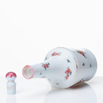 A Russian bottle with stopper, circa 1800.