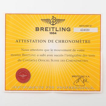 Breitling, Navitimer Heritage, Chronometer, chronograph, wristwatch, 43 mm.