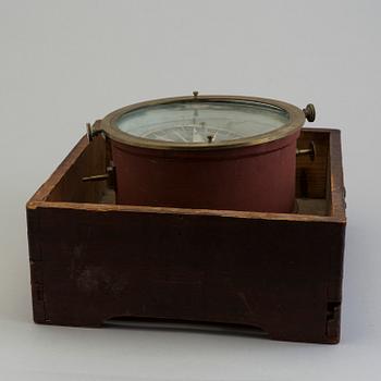 A second half of the 19th century ship compass Haverman Carlscrona.