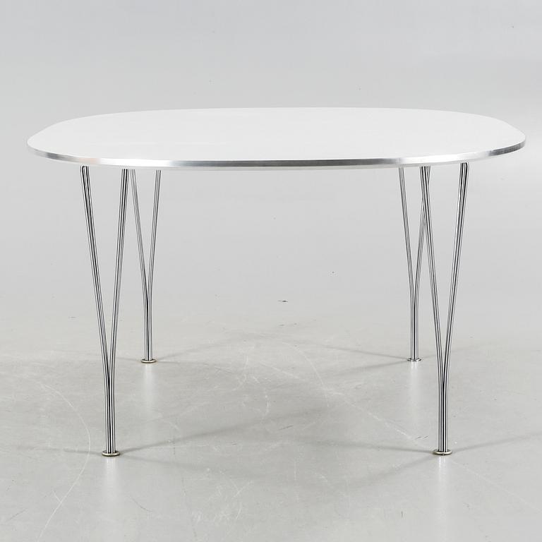 BRUNO MATHSSON & PIET HEIN, bord, "Superellips", Fritz Hansen, 1987.