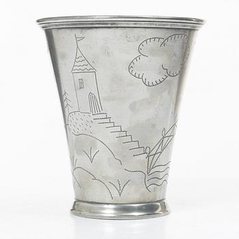 Firma Svenskt Tenn, a vase, Stockholm, 1924.