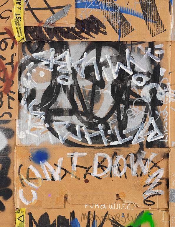 Linnéa Sjöberg, "Salong flyttkartong".