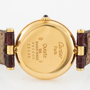 Cartier, VLC, wristwatch, 24 mm.