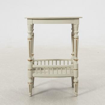 Chairs, a pair, and a table, new Rococo/new Renaissance around 1900.