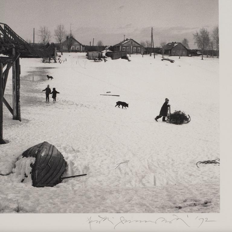 Pentti Sammallahti, "Jyskyjärvi, Vienan Karjala, 1992".