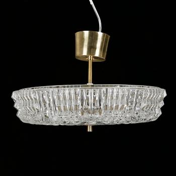 TAKLAMPA / TAKPLAFOND, Carl Fagerlund, Orrefors, omkr 1900-talets mitt.