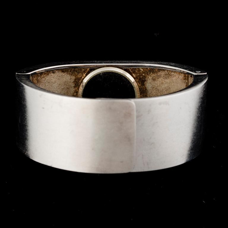 BJÖRN WECKSTRÖM, "Protos 2" armbandsur, silver. Lapponia 1980.