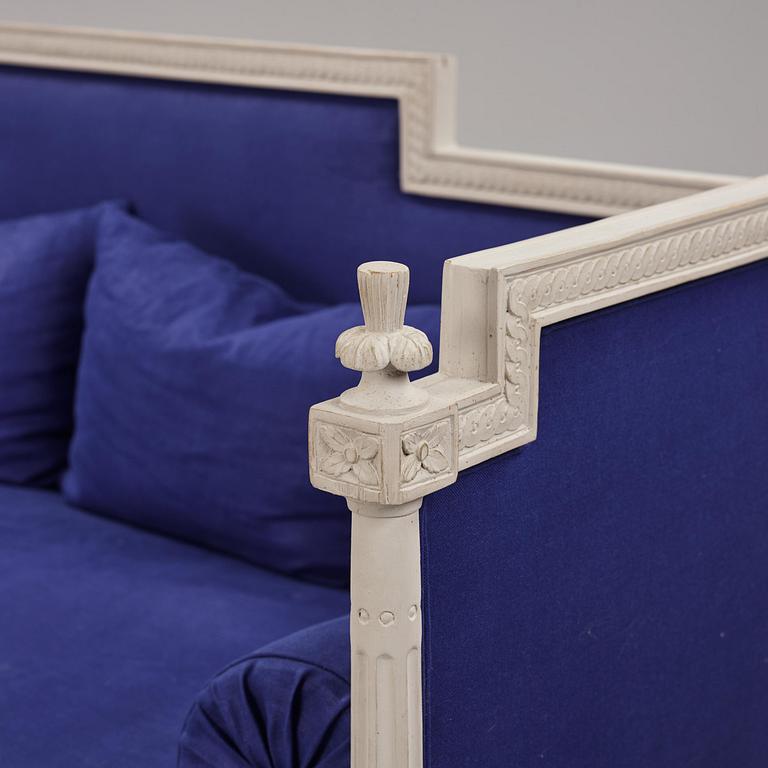 Soffa, sent 1700-tal, Gustaviansk.