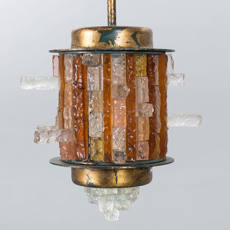 A MID 20TH CENTURY CEILING LAMP,