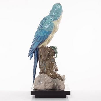Lladró, figurin, "Macaw Bird", Spanien.