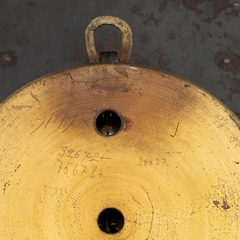 Wall clock, 18th century and later.