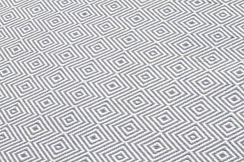 A rug by Gunilla Lagerhem Ullberg for Kasthall, model "Häggå Goose Eye", second half of the 20th century, 190 x 79 cm.