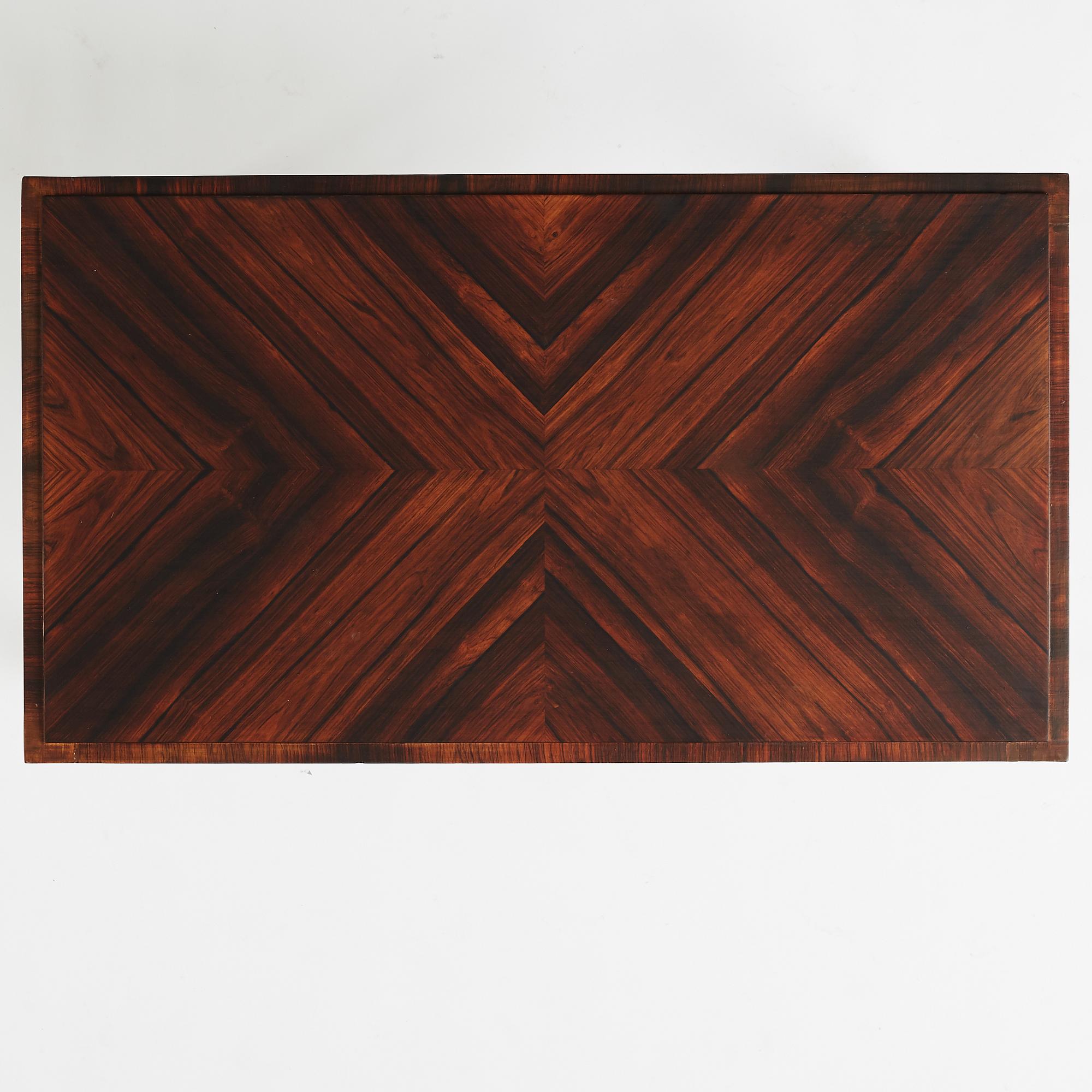 Reiners Möbelfabrik, a Swedish Grace coffee table, dated 26 2 1946.