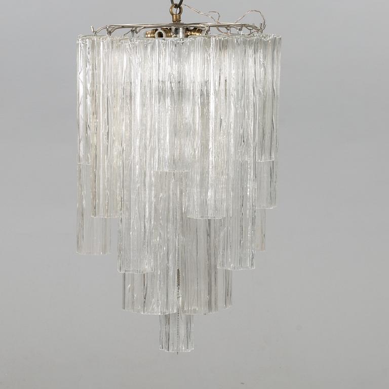 A TONY ZUCCHERI CEILING LAMP.