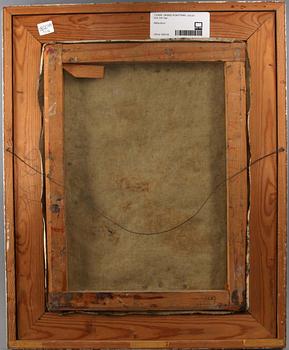 OKÄND KONSTNÄR, olja på duk, bär sign.