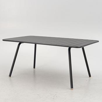 Frédéric Sofia, table and chairs, 6 pcs, "Luxembourg", Fermob.